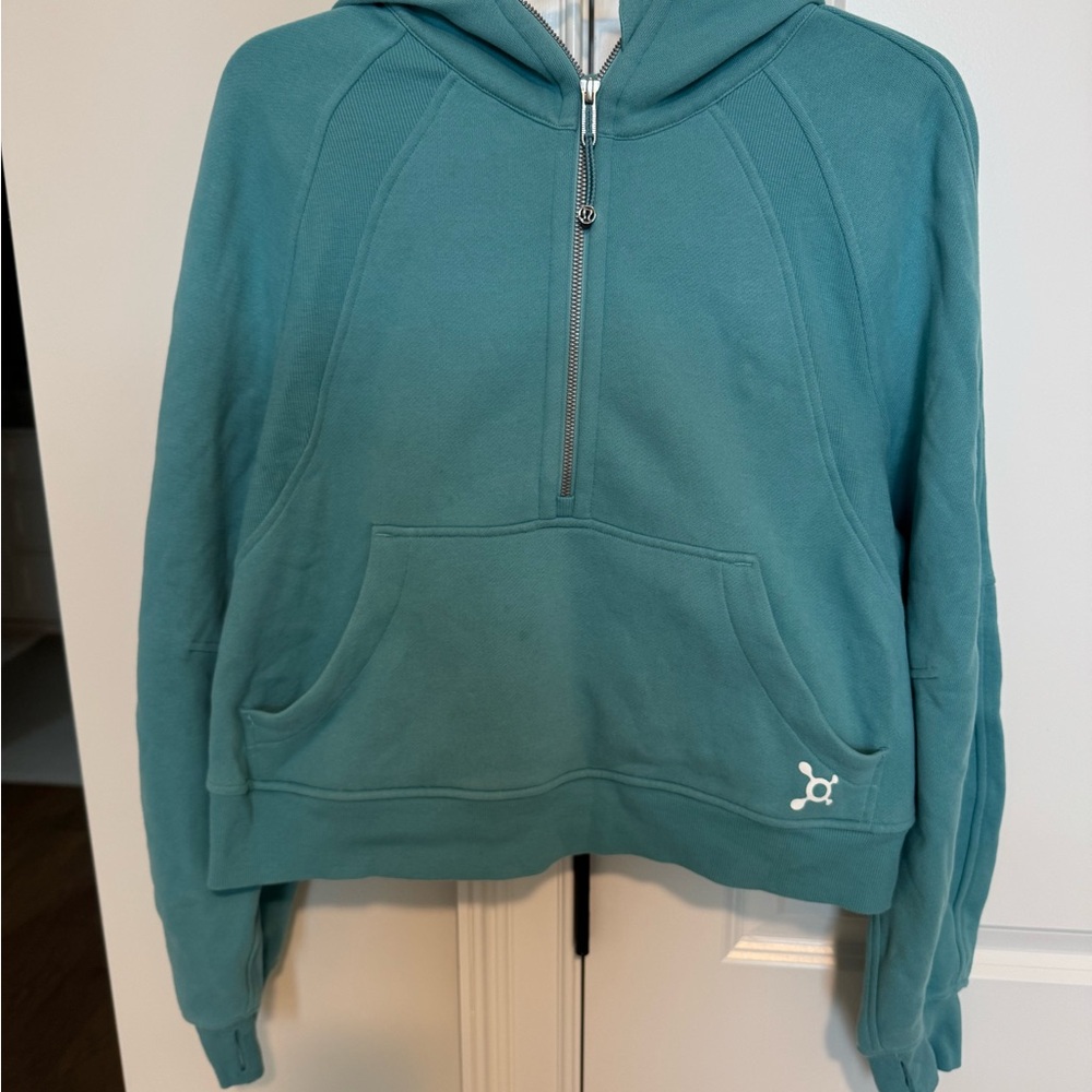lululemon athletica Teal Half-Zip Hoodie